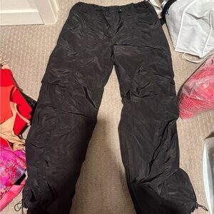 I Am Gia Black Cargo Pants